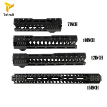 Охотничий рельс AR-15 M16 M4 7/10/12/13,5/15 дюймов тактический поплавка Keymod с креплением для квадратным носком с Сталь цилиндрическая гайка