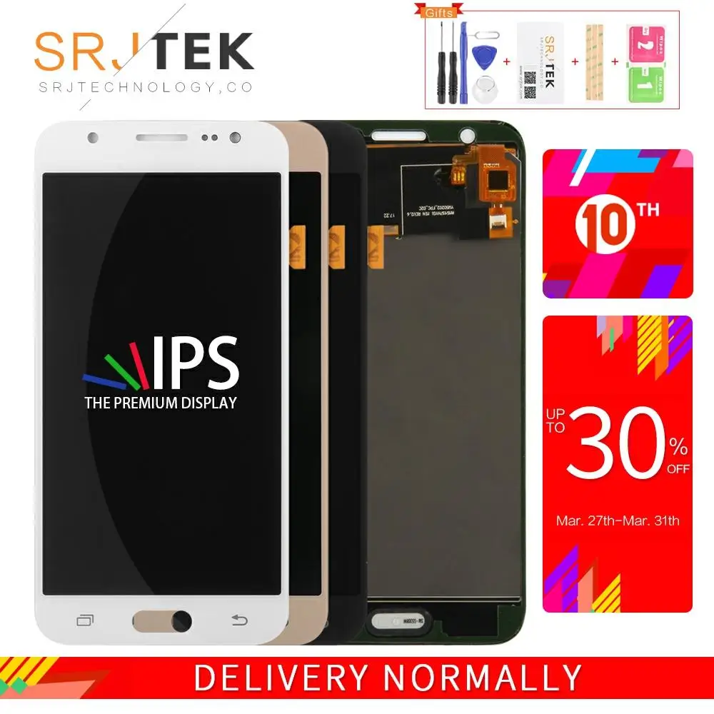

TFT For Samsung Galaxy J5 2015 Display LCD J500 LCD J500F J500FN J500H Display Touch Digitizer Glass Assembly j5 2015 glass