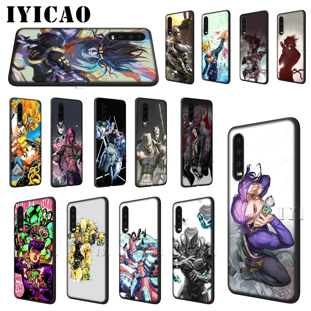 

JoJo Bizarre Adventure Soft Phone Case for Huawei P30 P20 P10 P9 P8 Lite Pro P Smart Z P Smart Plus 2019