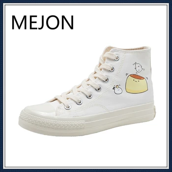 

Canvas Shoes Fashion Solid Color Women Vulcanized Shoes Lace-up Casual White Couple Shoes Woman Sneakers Zapatos Tenis Feminino