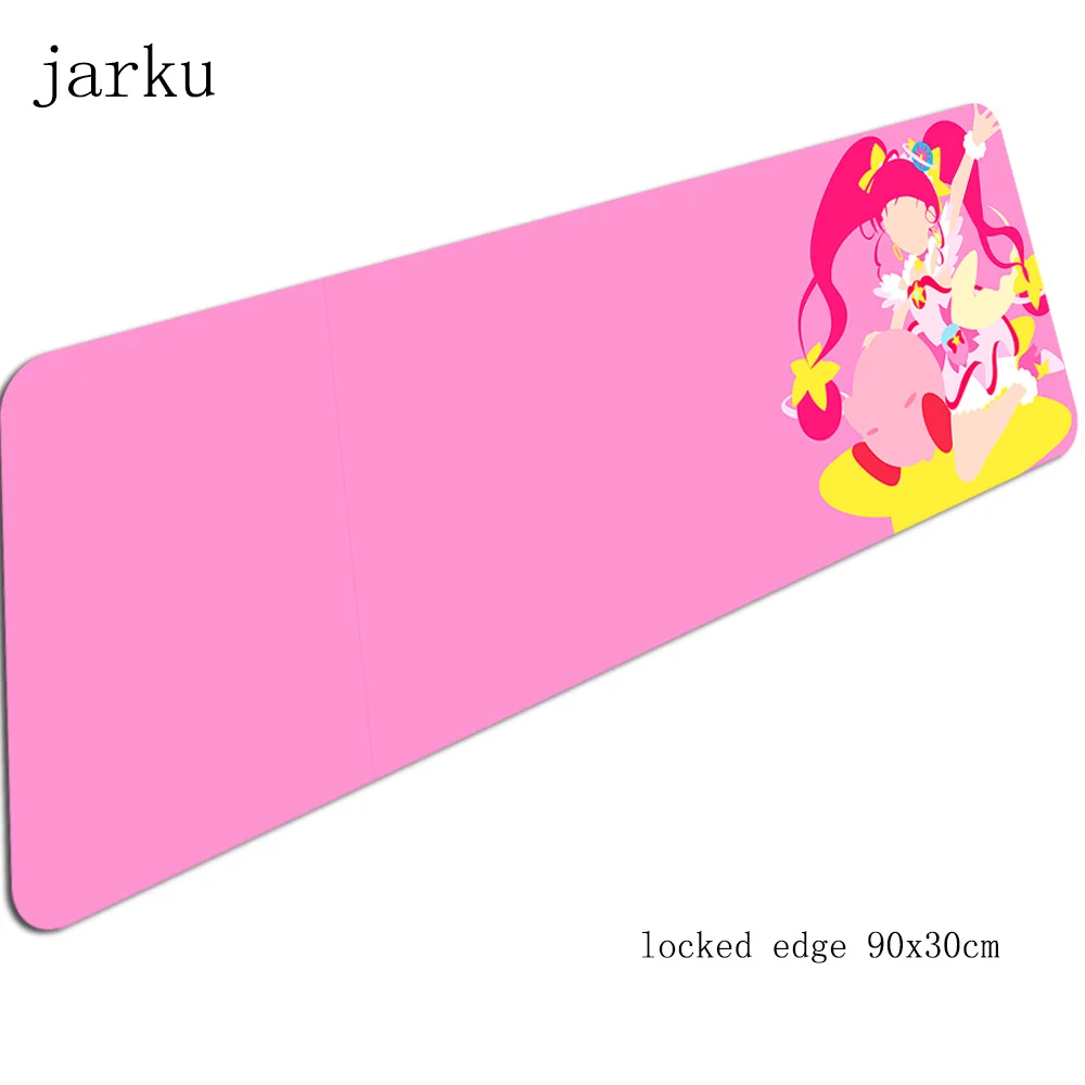 900x300x2 мм Kirby коврик для мыши игровой коврик для мыши подарок геймер коврики для мыши игровой компьютер padmouse гель для ноутбука игровой коврик - Цвет: Size 900x300x2mm