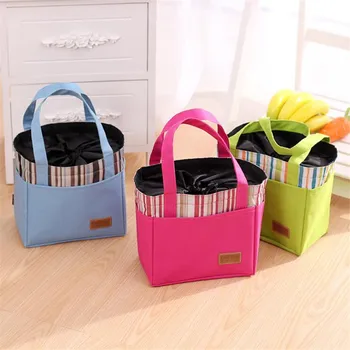 

Portable Insulated Canvas Lunch Bag Thermal Food Picnic Bag For Women Kids Men Cooler Bag Lunch Box Tote