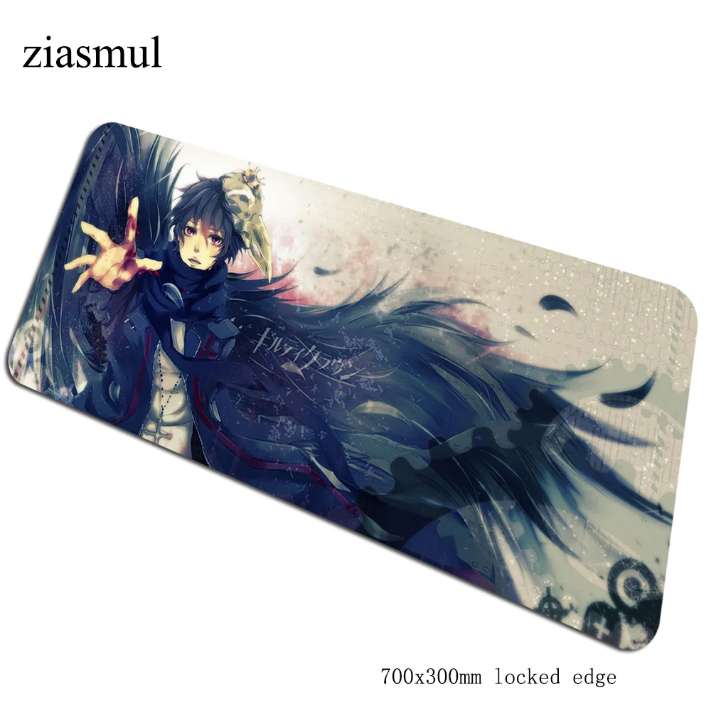 Guilty Crown padmouse подставка для запястья 70x30 см игровой коврик для мыши игровой компьютерный стол Kawaii коврик notbook mousemat pc