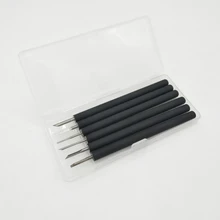 6 шт./компл. резной ядерный нож маслина, орех резьба по дереву деревянный нож