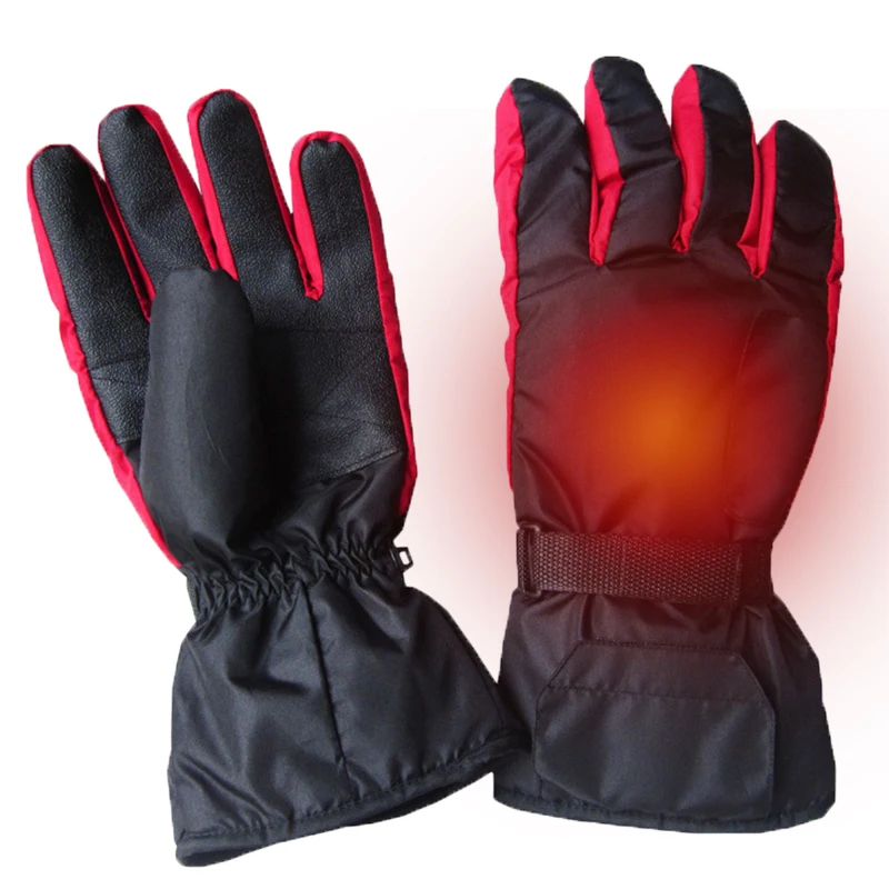 PARATAGO 2021 Winter Warm Heated Gloves Men Women Smart Heating Skiing