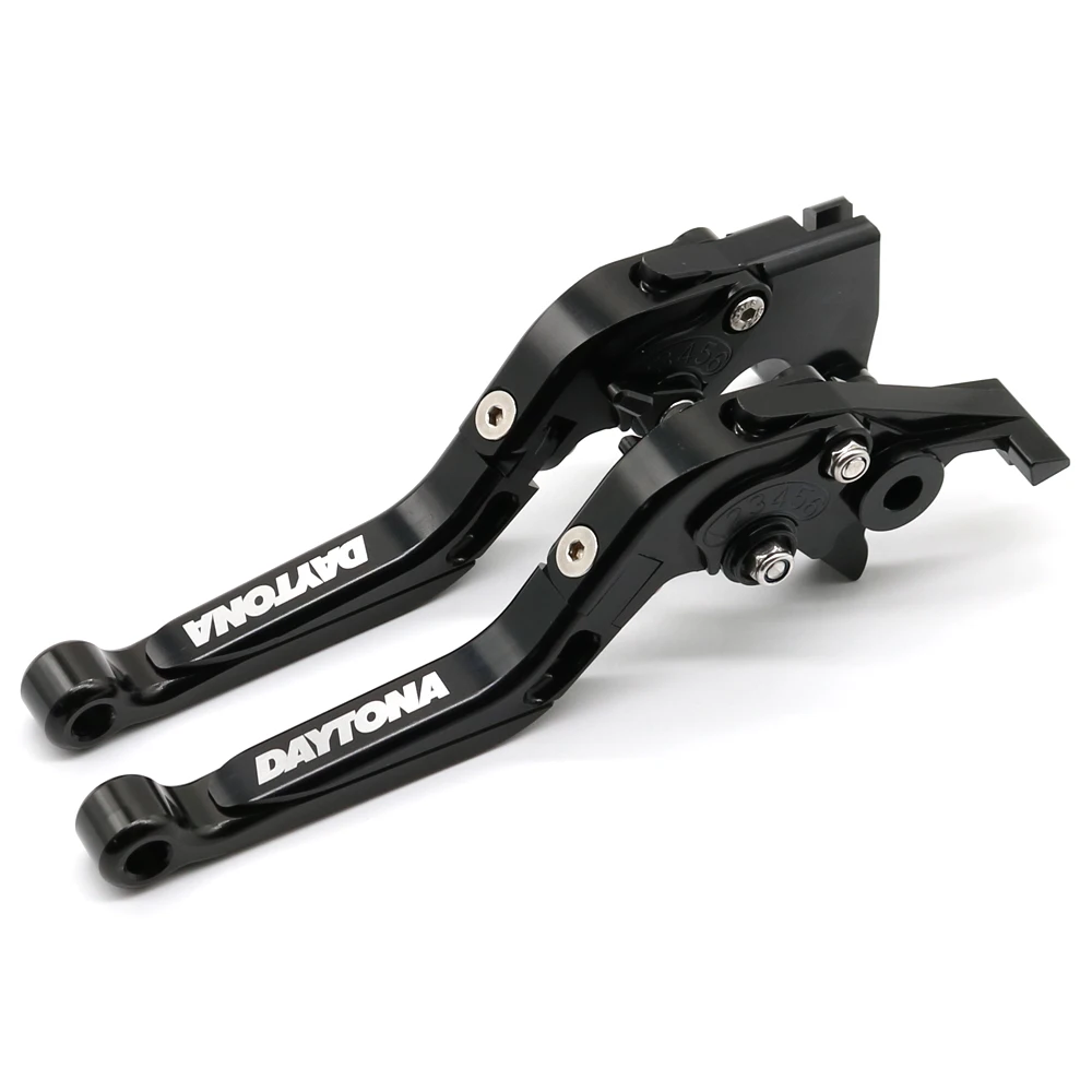 Для Triumph DAYTONA 600/650 2004-2005 DAYTONA 955i 2004-2006 мотоциклетные ручки тормоза и сцепления, обработанные на станке с ЧПУ Складная Выдвижная регулируемая