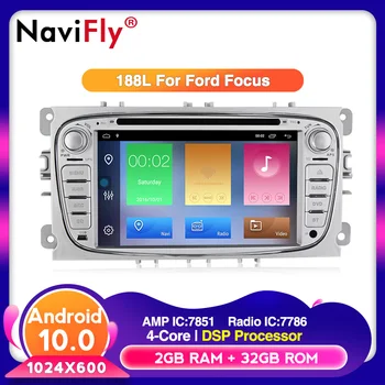 

Android 10 32G ROM HD screen Car Multomedia OBD2 for Ford Focus Galaxy Audio Radio Stereo wifi Head Unit TPMS RDS DVD player