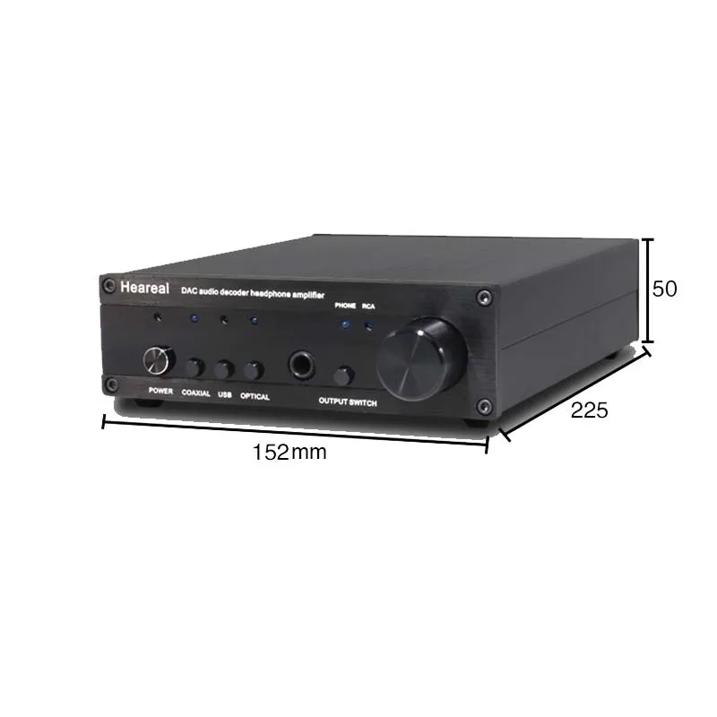 Lusya ES9018 DAC декодирование amp hifi-усилитель для наушников 2604Op USB волоконный коаксиальный аудио DSD полный баланс декодер 32bit 384K T0956