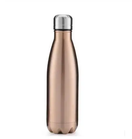 FSILE 500/1000ml Double-Wall Insulated Vacuum Flask Stainless Steel Water Bottle Cola Water Beer Thermos for Sport Bottle /6 - Цвет: 23