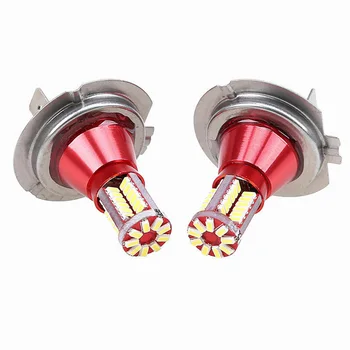 

LED Fog Light Bulb DRL Set Pack Kit Replacement Accessories H7 3014 57SMD