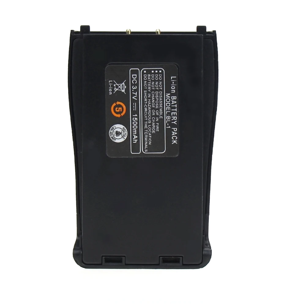 Baofeng 888S Walkie Talkie аккумулятор BL-1 1500mAh 3,7 V литий-ионный аккумулятор для Baofeng BF-777S Retevis H777 BF-666S BF-C1 - Цвет: 1 Pcs