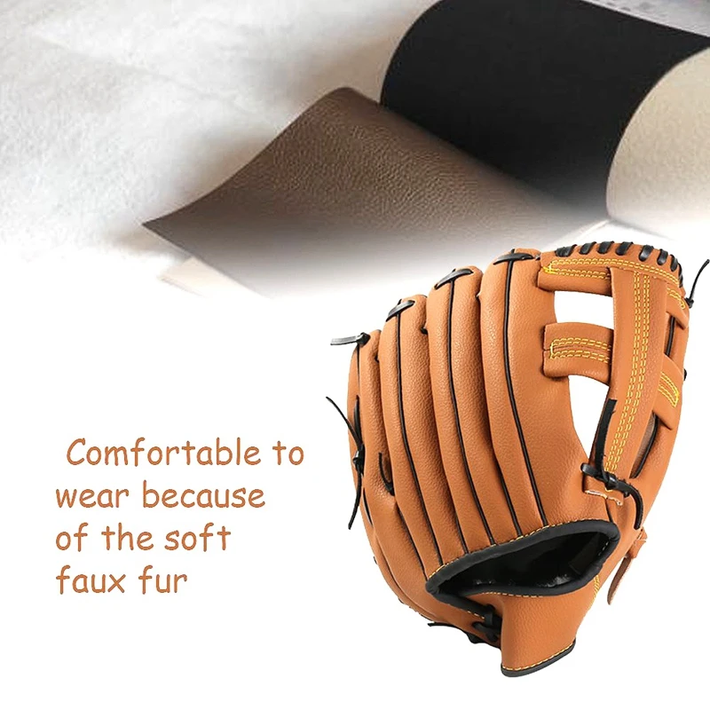 Софтбол Бейсбол перчатка Инфилд кувшин бейсбольные перчатки наружные командные спортивные левые перчатки
