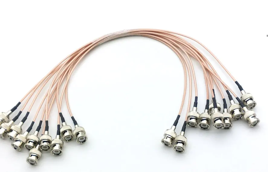 10 шт. волоконно оптический кабель RG316 коаксиальный 50ohm BNC штекер штепсельный разъем|Соединители| |
