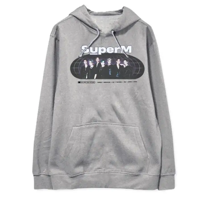 fleece Осень-зима kpop superM all member фото пуловер с рисунком свободные толстовки унисекс флис/тонкий Свитшот 3 цвета - Цвет: fleece