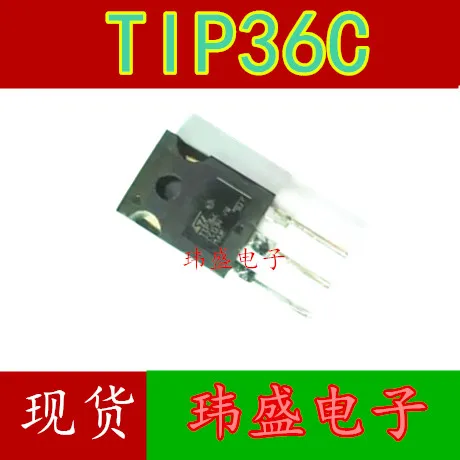 10 шт. TIP36C-247 25A 100V 125W