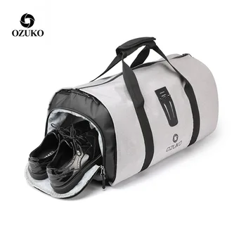 

Men Travel Bag Large Capacity Multifunction Waterproof Duffle Bag Suit Storage Hand bag Trip Luggage Bags with Shoe Pouch