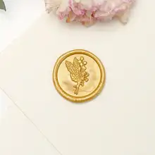 Штамп для восковой печати-штамп для восковой печати пшеницы/штамп для запечатывания пшеницы на заказ/Набор для запечатывания воска/свадебные печати на заказ/уплотнение приглашений
