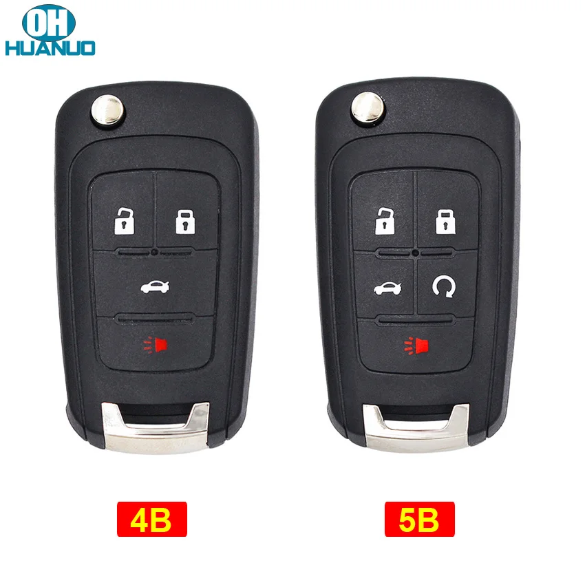 4/5 Button Remote Car Key Case Shell with Uncut Blade For Buick Excelle GT XT Verano La Crosse Regal | Автомобили и мотоциклы