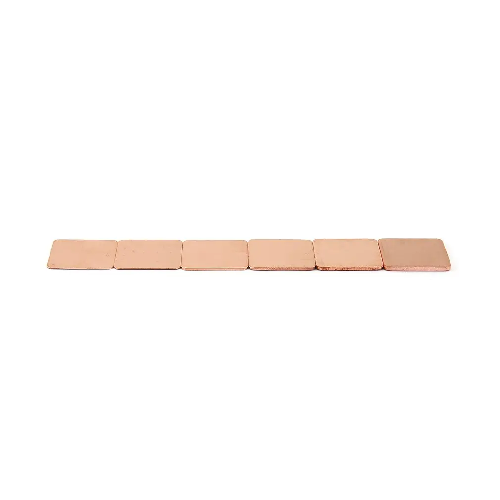 10pcs Pure Copper Heatsink Shim Thermal Pad Barrier for Laptop Graphics Card 20mmx20mm 0.3mm 0.5mm 0.8mm 1.0mm 1.2mm