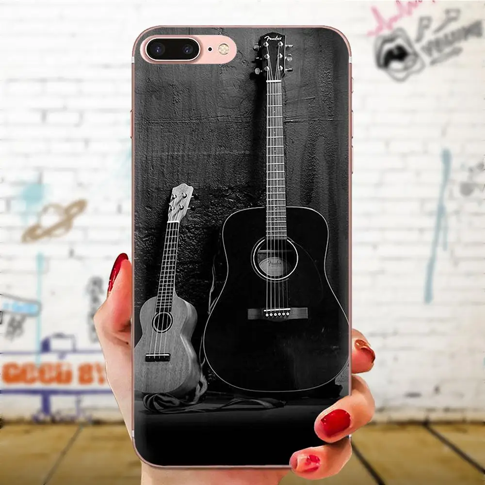 as picture Для Apple iPhone 4 4S 5 5C 5S SE 6 6S 7 8 11 Plus Pro X XS Max XR Мягкий Силиконовый ТПУ прозрачный крутой лучший гитарный усилитель Marshall - Цвет: as picture