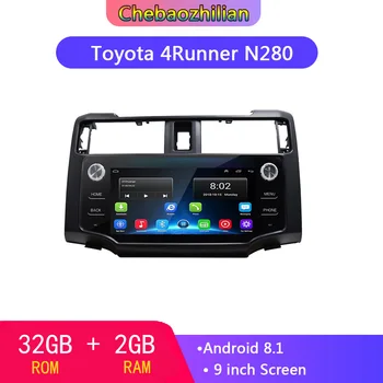 

9 inch Android 8.1 Car GPS Navigation For Toyota 4Runner N280 2009-2019 DVD Stereo Radio multimedia Player WIFI Bluetooth 2+32G