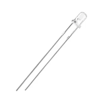 

uxcell 20pcs 3mm 940nm Infrared Emitter Diode DC 1.2V LED IR Emitter Clear Round Head 10pcs 3mm 940nm