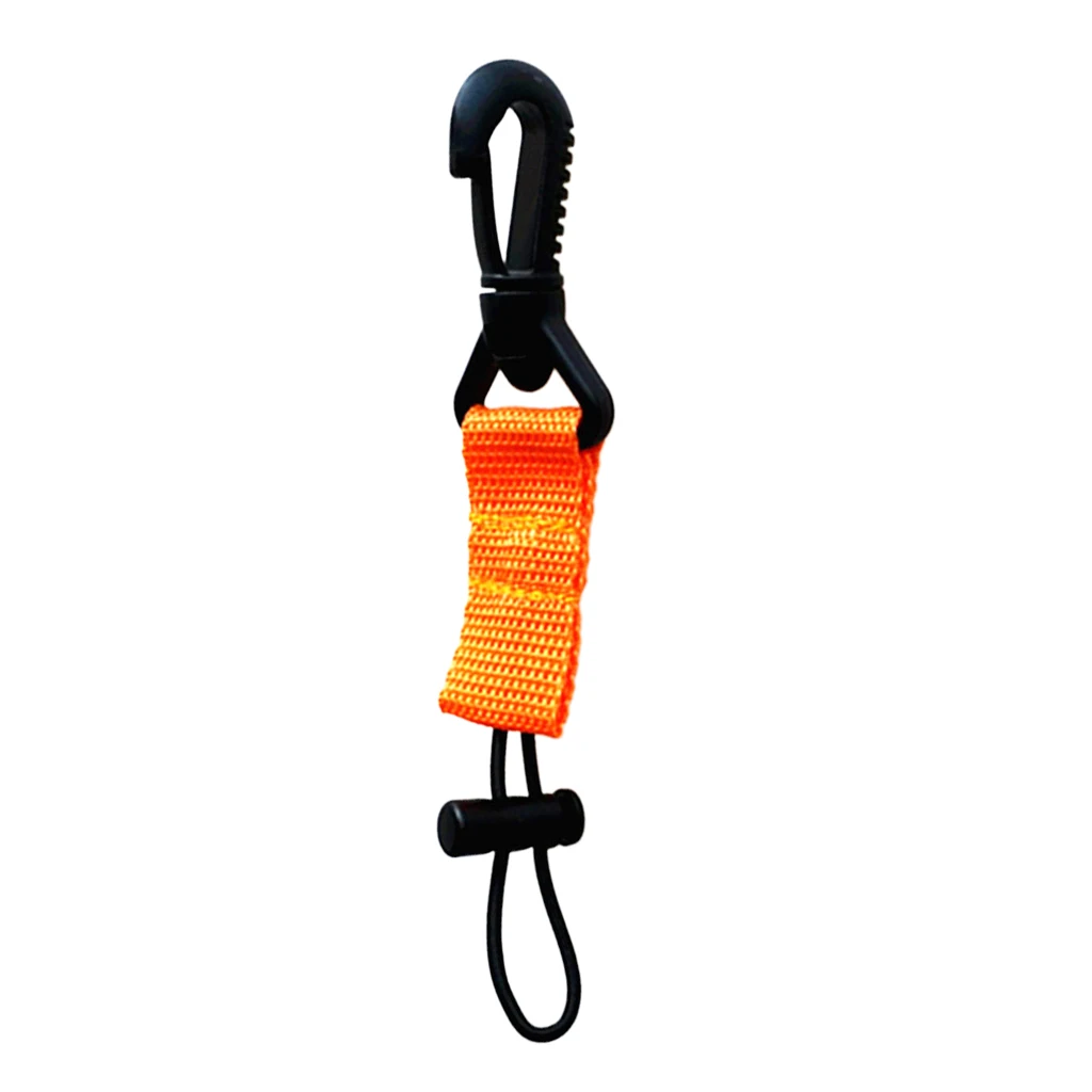 Scuba Divers Regulator Octopus Holder Retainer BCD Lanyard Extended Fixed Cord Lock - Choose Colors