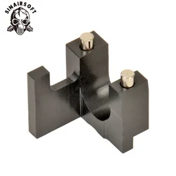 High quality Well Lock Bracer Black Hop-up Brace for M4 / M16 Series Airsoft Rifles Receiver
