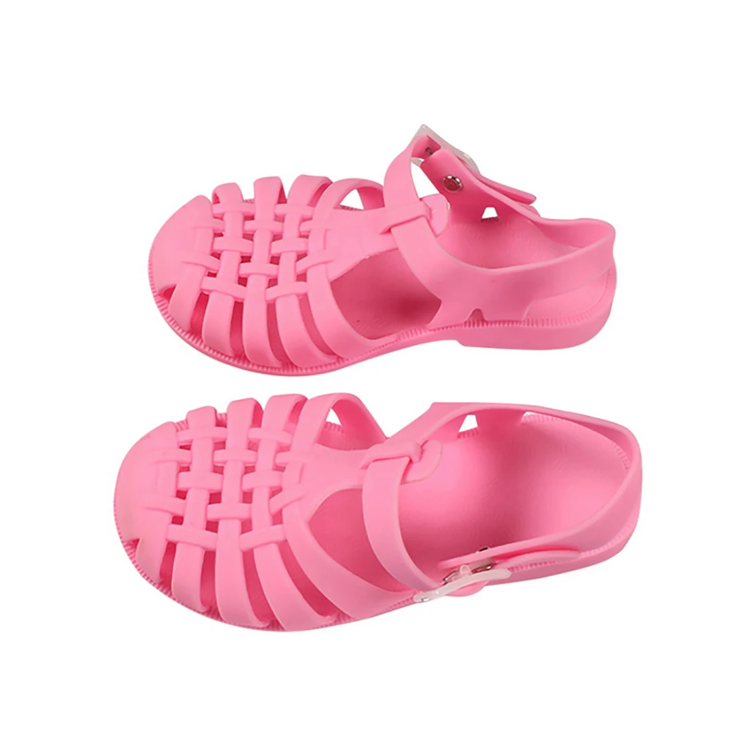 bata children's sandals Summer Boys Casual Roman Slippers Children Sandals Baby Girls Toddler Soft Non-slip Princess Shoes Kids Candy Jelly Beach Shoes children's sandals