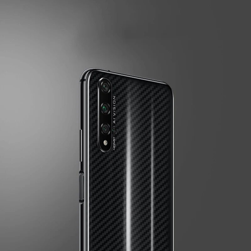 Защитная пленка для задней панели из углеродного волокна Huawei Honor 20 20i Pro Lite 20S 9X Play 3