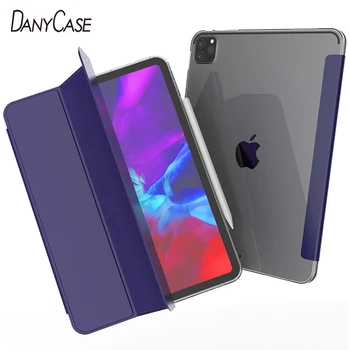 

New 2020 iPad Pro 11 2nd Gen Case For 2018 iPad Pro 11 Case iPad Pro 2020 12.9 Soft silicone Cover Auto Sleep/Wake Smart Case