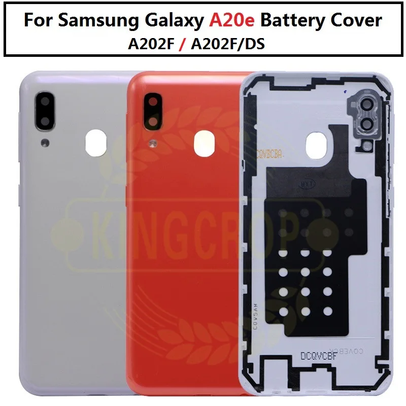 Задняя крышка батарейного отсека для SAMSUNG Galaxy A20e стеклянная корпуса A202F/DS A202FN/DS A202U