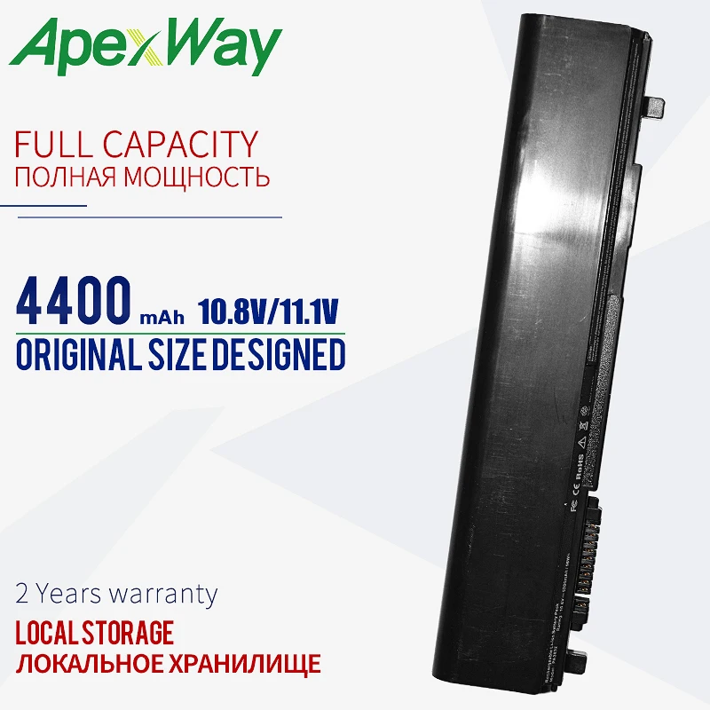 ApexWay 6-ячеечный Аккумулятор для ноутбука Toshiba Portege R700 R830 R835 R630 R840 фотосессия |