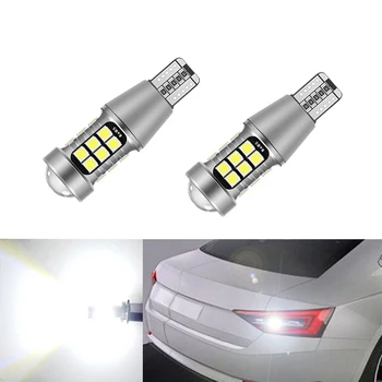 

2x Canbus T15 LED Reverse Light W16W 27SMD Car LED Error Free Backup Light Reverse Light Bulb For Skoda Superb
