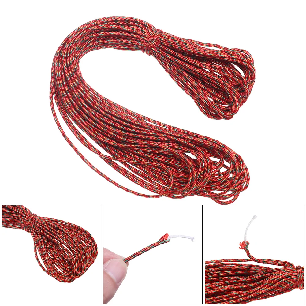 5 цветов Paracord 550 Веревки диаметр 2 мм 5/10 м Длина шнура палатки шнурка набор выживания Открытый Туризм Кемпинг оборудование инструмент