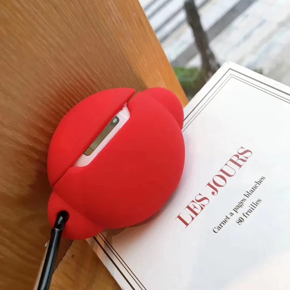 Чехол для наушников Potato для Airpods, силиконовый чехол для наушников с милым мультяшным медведем для Apple Air pods, чехол для наушников, аксессуары