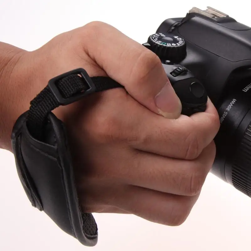 PU ремешок для камеры ручной ручки регулируемый ремешок ручной держатель ручки браслет для Canon EOS Nikon sony Olympus SLR DSLR