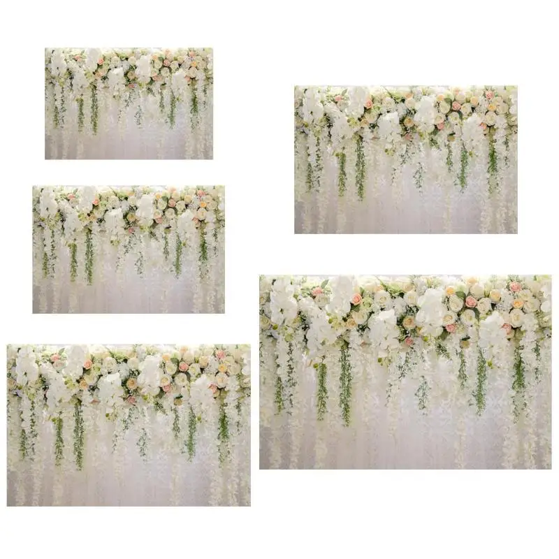 

Beautiful Flowers Photography Background Backdrop Cloth Various Specifications Optional Beautiful Desk Table Studio Photo