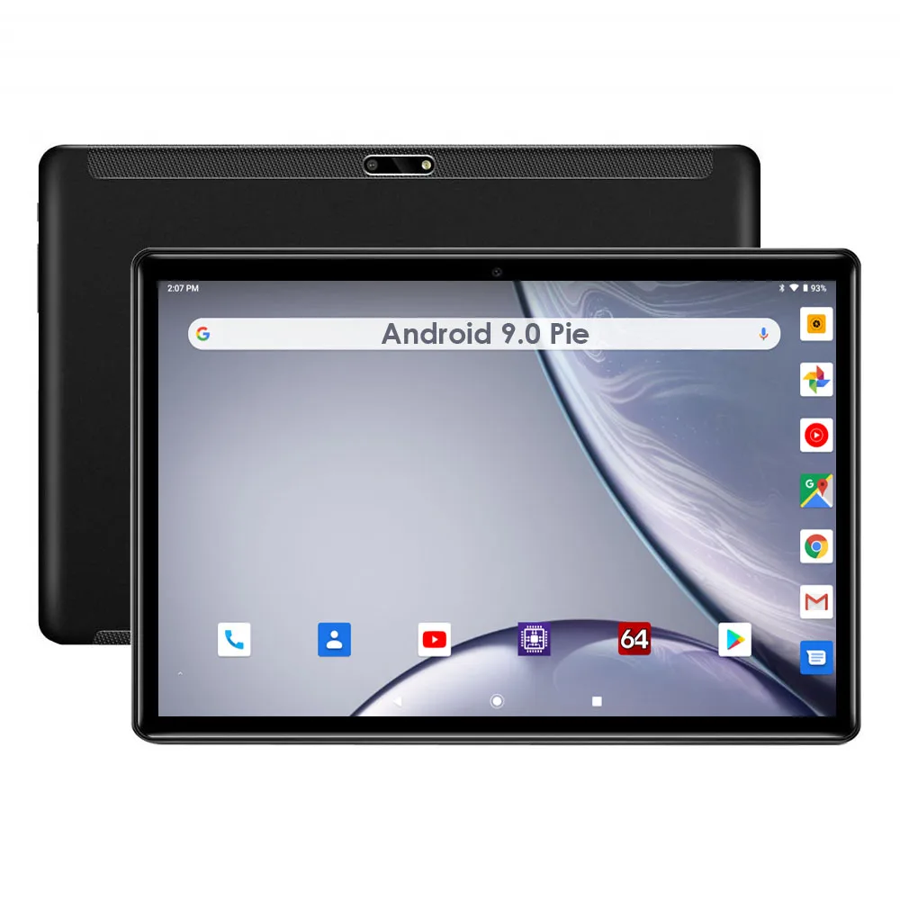 2020 Новый Google Android 9 0 OS 10 дюймов планшет четырехъядерный 32 Гб ROM 1280*800 IPS две камеры