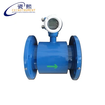 Buy DN150 Flow Measuring Instruments Digital Electromagnetic High Temperature Liquid Flow Meter