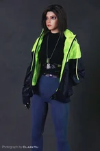 

1/6 Female Soldier Fashion Sports Jacket Yoga Pants Clothes Accessories Model for 12 Inch Tbl Ph Body Doll