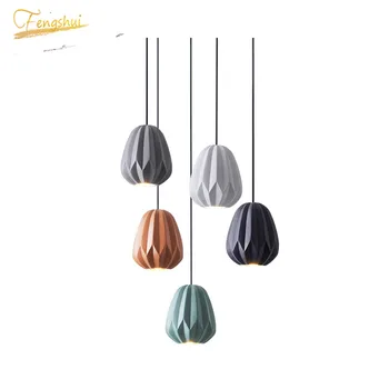 

Modern Light Fixture Nordic Resin Pendant Lights Pendant Lighting Dining Living Room Bedside Bedroom Home Decor Hanging Lamp
