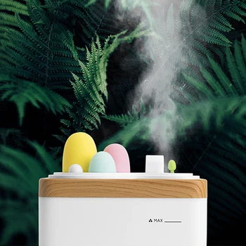

420ML Remote Control Ultrasonic Air Humidifier Essential Oil Diffuser Aroma Lamp Aromatherapy Electric Aroma Diffuser Mist Maker