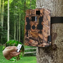 TOMSHOO Trail камера 20M 1080P 30fps охотничья камера с 32 шт. 850NM ИК светодиодами ночного видения 0,2 s время триггера 20 м Диапазон