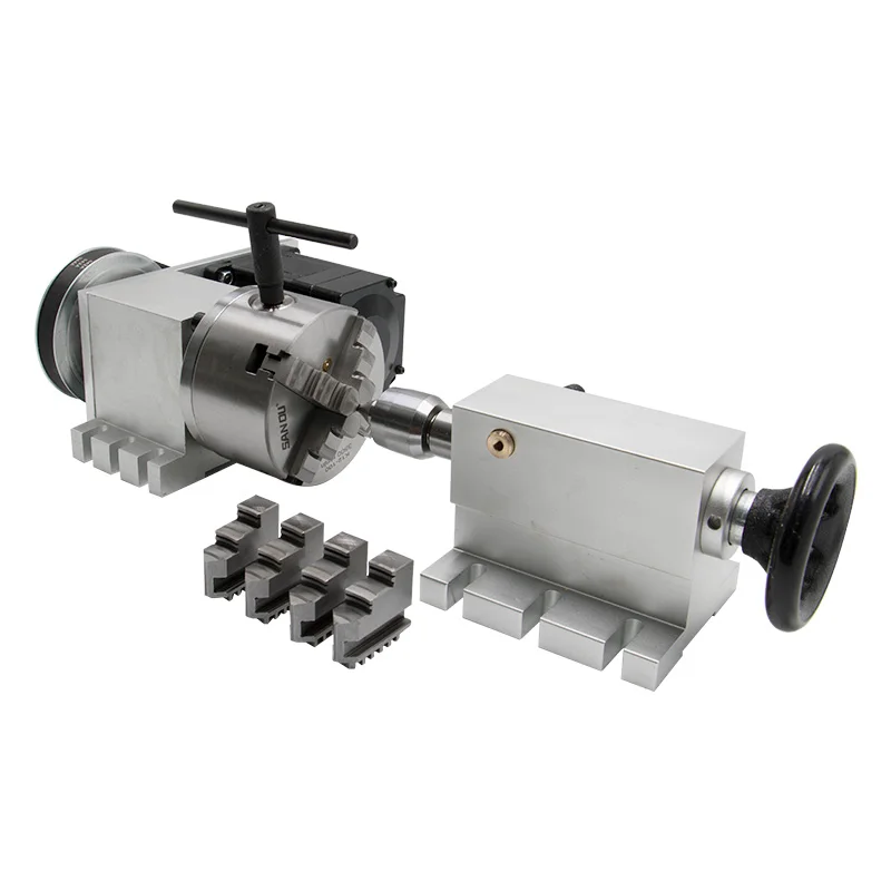 Cena Nazwa 34 4.5N w zamkniętej pętli krokowy sterownik silnika CNC 4th osi oś obrotowa indeksowanie tabel K12 100 4 uchwyt szczękowy 41 + mt2 konik
