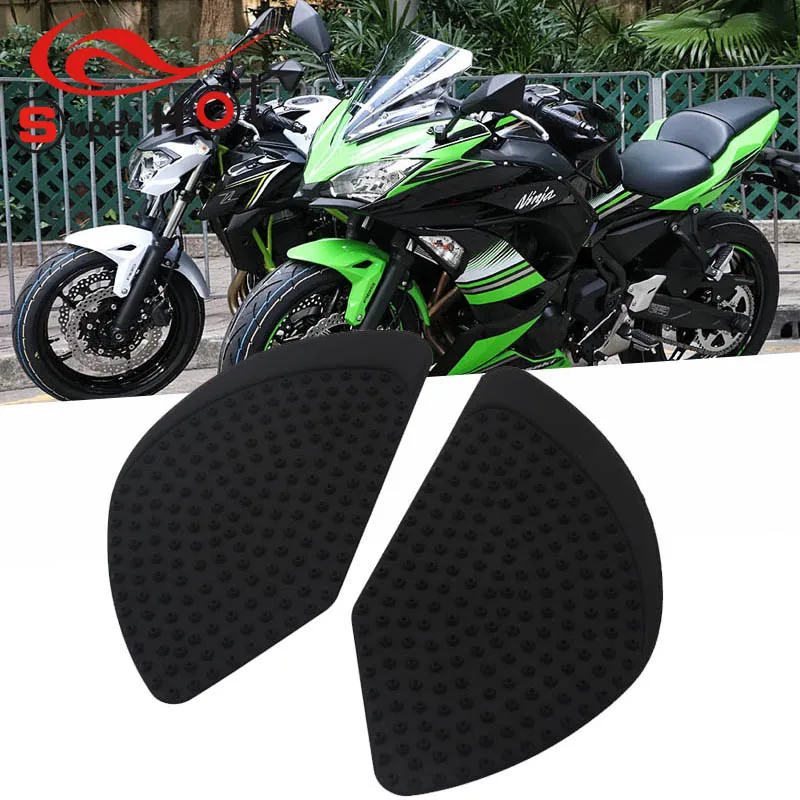 

For Kawasaki NINJA650 Z650 Motorcycle Anti Slip Tank Pad Side Gas Knee Grip Traction Pads Protector Stickers