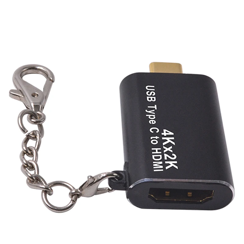 4K x 2K type-C USB 3,1 type C штекер HDMI Женский 2K разрешение дисплей монитор адаптер конвертер для Mac Book Pro