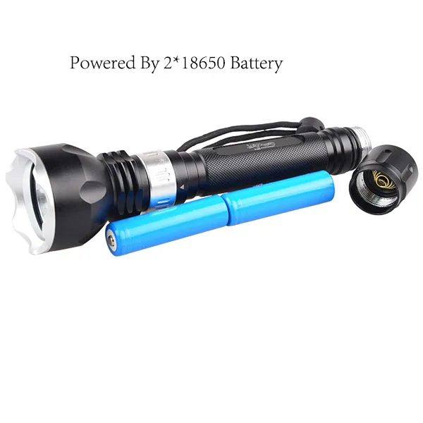 TMWT IP68 Водонепроницаемый Подводные 100 м XML T6 CREE L2 теплый белый светодиод Подводное факел Дайвинг для 18650 Батарея