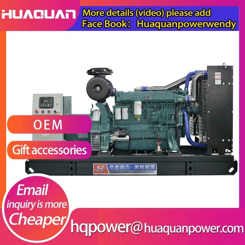 

CE Approved 200KW Silent Diesel Generator with Auto Start
