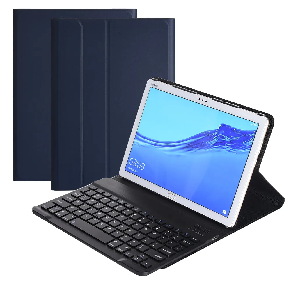 

For Huawei MatePad Pro 10.8 Inch Case Bluetooth Keyboard PU Leather Tablet Cover For MatePad Pro 10.8 Case Detachable Keyboard